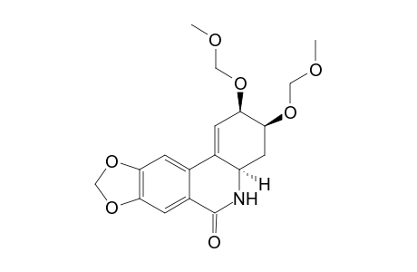 (2R,3S,4aR)-3,4,4a,5-Tetrahydro-2,3-bis(methoxymethoxy)[1,3]dioxolo[4,5-j]phenanthridin-6(2H)-one