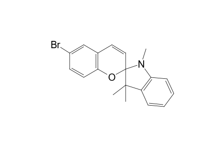 6-bromo-1',3',3'-trimethylspiro[2H-1-benzopyran-2,2'-[2H]indole]