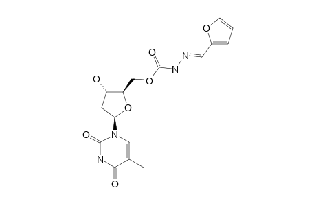 5'-[3''-(2'''-FURYLIDEN)-CARBAZOYL]-THIMIDINE