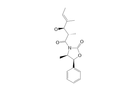 (4R,5S,2'S,3'R,4'E)-3-(2',4'-DIMETHYL-3'-HYDROXY-1'-OXO-4'-HEXENYL)-4-METHYL-5-PHENYL-2-OXAZOLIDINONE