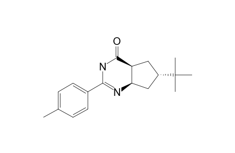 6-TERT.-BUTYL-2-(4-METHYLPHENYL)-3,4A,5,6,7,7A-HEXAHYDRO-4H-CYCLOPENTA-[D]-PYRIMIDIN-4-ONE