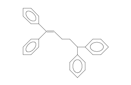 1,1,5,5-Tetraphenyl-pent-1-ene