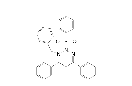 1-BENZYL-4,6-DIPHENYL-2-TOSYL-1,2,5,6-TETRAHYDRO-1,2,3-TRIAZIN