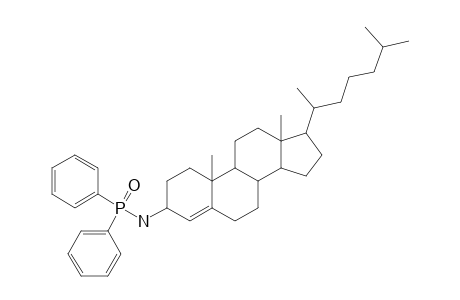 N-(DIPHENYLPHOSPHINYL)-4-CHOLESTEN-3-BETA-AMINE