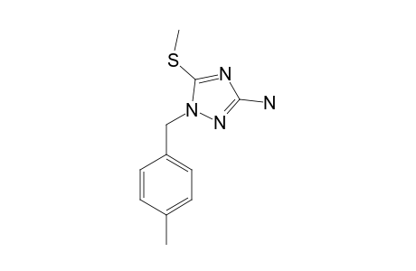 5-AMINO-2-(PARA-METHYLBENZYL)-3-METHYLTHIO-1,2,4-TRIAZOLE