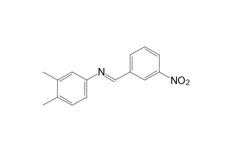 N-(m-nitrobenzylidene)-3,4-xylidine