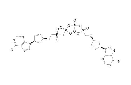 P,P'-BIS-[[4-(ADENINE-9-YL)-CYCLOPENT-2-ENYL]-OXYMETHYLPHOSPHONYL]-DIPHOSPHATE