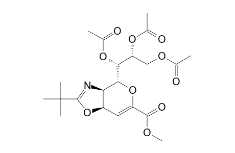 #13;METHYL-OXAZOLO-[5,4]-FUSED-7,8,9-TRI-O-ACETYL-2,3,4,5-TETRADEOXY-2,3-DIDEHYDRO-2,3-TRIDEOXY-4',5'-DIHYDRO-2'-TERT.-BUTYL-D-GLYCERO-D-TALO-NON-2-ENON