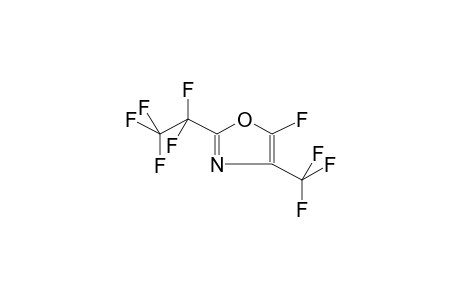 2-PENTAFLUOROETHYL-4-TRIFLUOROMETHYL-5-FLUOROOXAZOLE