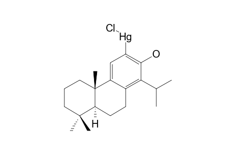 12-CHLOROMERCURIO-TOTARA-8,11,13-TRIEN-13-OL