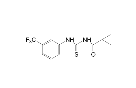 1-PIVALOYL-2-THIO-3-(alpha,alpha,alpha-TRIFLUORO-m-TOLYL)UREA