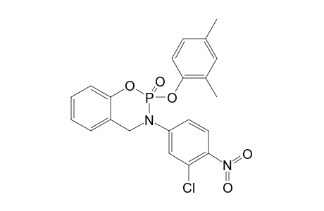 3-(3'-CHLORO-4'-NITROPHENYL)-2-(2,4-DIMETHYLPHENOXY)-3,4-DIHYDRO-2H-1,3,2-LAMBDA(5)-BENZOXAZAPHOSPHININ-2-ONE