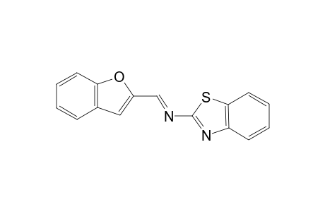 N-(BENZOFURAN-2-YL-METHYLENE)-BENZO-[D]-THIAZOL-2-AMINE