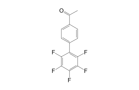 4-(PERFLUOROPHENYL)-ACETOPHENONE