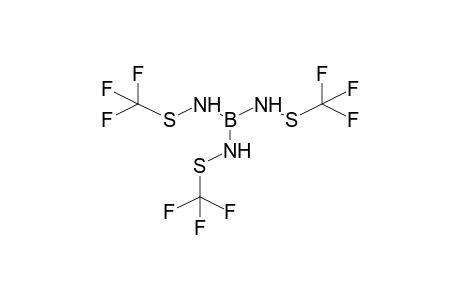 TRIS(N-TRIFLUOROMETHYLSULPHENYLAMINO)BORANE