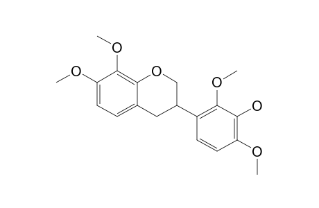 3'-HYDROXY-2',4',7,8-TETRAMETHOXY-ISOFLAVAN