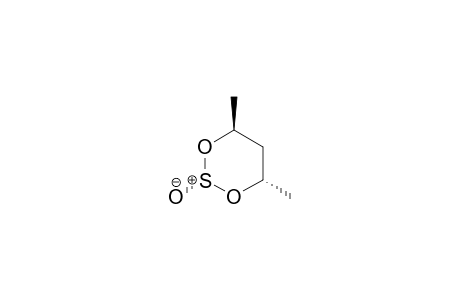 4-AX,6-EQU-DIMETHYL-2-AX-OXO-1,3,2-DIOXATHIAN