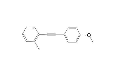 1-[(4-Methoxyphenyl)ethynyl]-2-methylbenzene