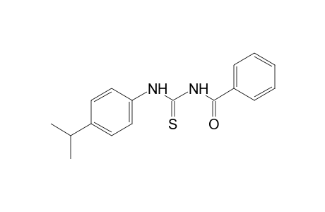 1-benzoyl-3-(p-cumenyl)-2-thiourea