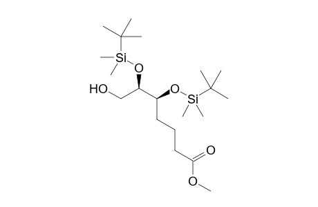 methyl (5S,6R)-5,6-bis[[tert-butyl(dimethyl)silyl]oxy]-7-hydroxy-heptanoate(Autogenerated)