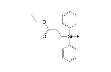 ETHYL-3-(FLUORODIPHENYLSILYL)-PROPIONATE