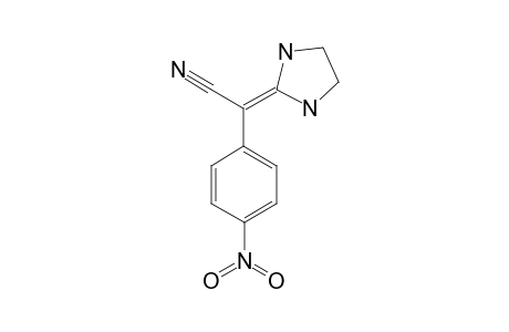 (2-IMIDAZOLIDINYLIDENE)-(4-NITROPHENYL)-ACETONITRILE