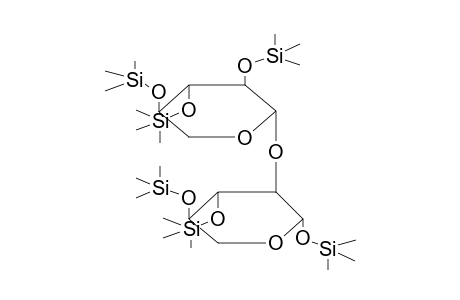 TRIMETHYLSILYL 2-O-(2',3',4'-TRI-O-TRIMETHYLSILYL-BETA-D-XYLOPYRANOSYL)-3,4-DI-O-TRIMETHYLSILYL-BETA-D-XYLOPYRANOSIDE