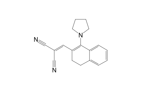 [[1-(1-PYRROLIDINYL)-3,4-DIHYDRO-2-NAPHTHALENYL]-METHYLENE]-PROPANE-DINITRILE