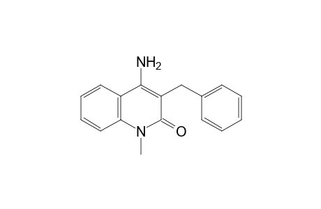 4-amino-3-benzyl-1-methylcarbostyril