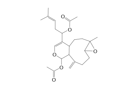 9-Deacetoxy-14,15-deepoxy-7,8-epoxyxeniculin