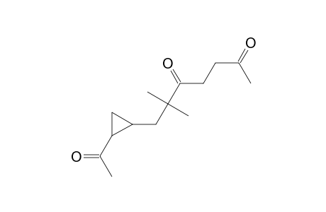 2,5-Heptanedione, 7-(2-acetylcyclopropyl)-6,6-dimethyl-