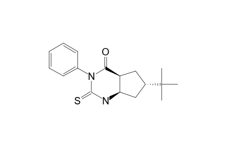 (4AR*,6R*,7AS*)-6-TERT.-BUTYL-3-PHENYL-2-THIOXO-1,2,3,4A,5,6,7,7A-OCTAHYDROCYCLOPENTA-[D]-PYRIMIDIN-4-ONE