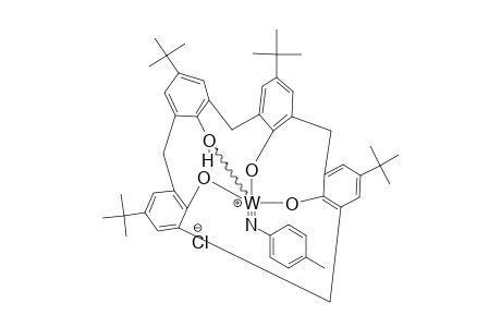 P-TOLUIDINE-ADDUCT;[W(NC6H4CH3)-(TERT.-BUCALIX-H)](+)CL(-)