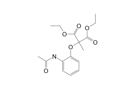 2-(2'-ACETYLAMINOPHENOXY)-2-METHYLMALONIC-ACID-DIETHYLESTER