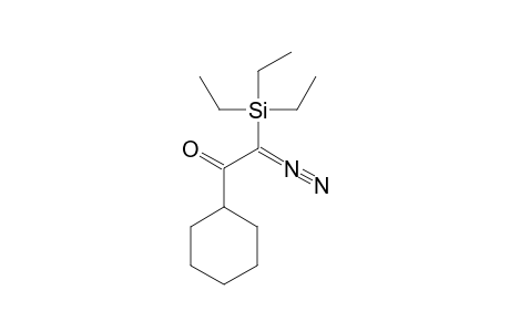 1-CYCLOHEXYL-2-DIAZO-2-TRIETHYLSILYLETHAN-1-ONE