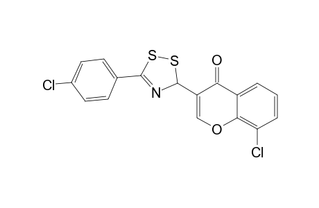 8-CHLORO-3-[5'-(PARA-CHLORO)-PHENYL-3H-[1,2,4]-DITHIAZOL-3'-YL]-4H-CHROMEN-4-ONE