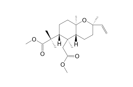 ENT-13-EPI-8,13-EPOXY-2,3-SECOLABD-14-EN-2,3-OIC-ACID-DIMETHYLESTER