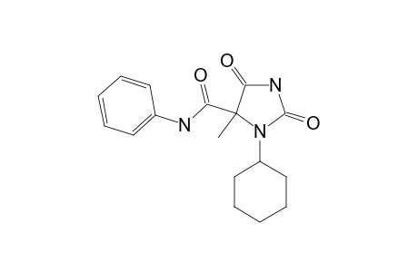 1-CYCLOHEXYL-5-METHYL-5-PHENYLCARBAMOYLHYDANTOIN