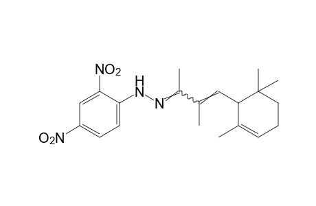 3-methyl-4-(2,6,6-trimethyl-2-cyclohexen-1-yl)-3-buten-2-one, (2,4-dinitrophenyl)hydrazone