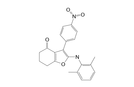 2-(2,6-DIMETHYLPHENYLAMINO)-3-(4-NITROPHENYL)-6,7-DIHYDRO-1-BENZOFURAN-4-(5-H)-ONE