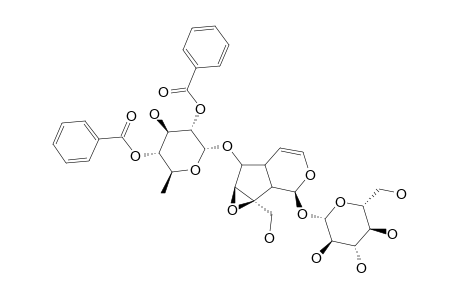 6-O-(2'',4''-O-DI-BENZOYL)-ALPHA-L-RHAMNOPYRANOSYLCATALPOL;GMENLINOSIDE-J