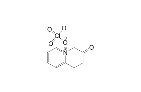 3-OXO-1,2,3,4-TETRAHYDROQUINOLIZINIUM-PERCHLORATE