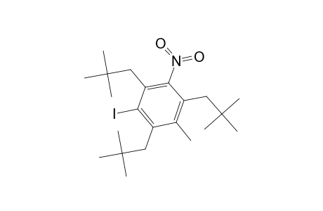 Benzene, 1,3,5-tris(2,2-dimethylpropyl)-2-iodo-4-methyl-6-nitro-