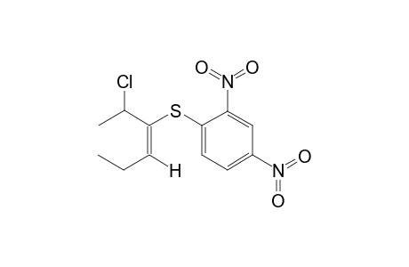 E-5-CHLORO-3-HEXEN-4-YL-2',4'-DINITROPHENYL-SULPHIDE