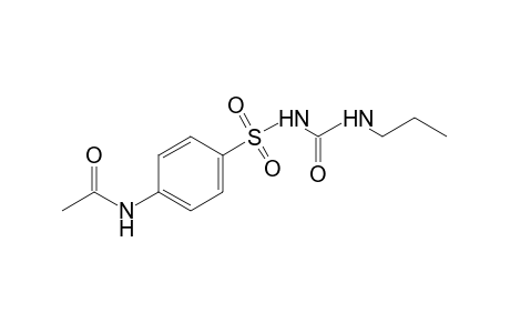 1-[(p-acetamidophenyl)sulfonyl]-3-propylurea