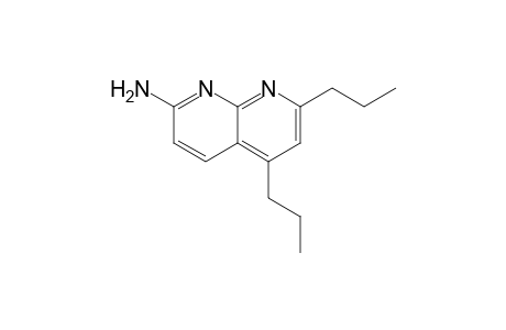 2-Amino-5,7-dipropyl-1,8-naphthyridine