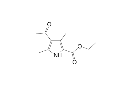 4-acetyl-3,5-dimethylpyrrole-2-carboxylic acid, ethyl ester