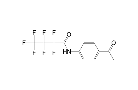 N-(4-acetylphenyl)-2,2,3,3,4,4,4-heptafluorobutanamide