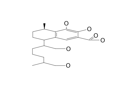 7,8,16,17-TETRAHYDROXYSERRULATAN-19-OIC ACID