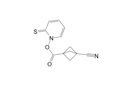 3-Cyanobicyclo[1.1.1]pentane-1-carboxylate Thiohydroxamic Ester